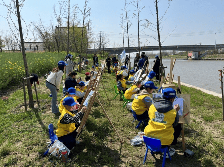 “走出户外亲近自然”青少年户外写生活动球友会